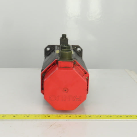 Fanuc A06B-0313-B174 Model 0S 2.9Nm AC Servo Motor 3000RPM 127V 3PH 4.2A