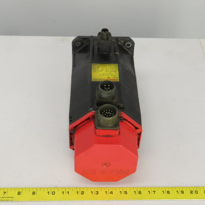 Fanuc A06B-0313-B174 Model 0S 2.9Nm AC Servo Motor 3000RPM 127V 3PH 4.2A