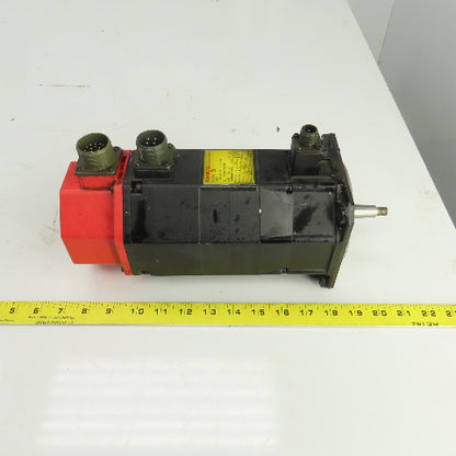 Fanuc A06B-0313-B174 Model 0S 2.9Nm AC Servo Motor 3000RPM 127V 3PH 4.2A