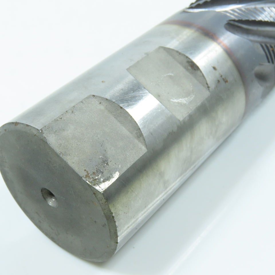Hanita 6255 2" Roughing Square Face/End Mill 8F 2" Shank 8-1/2" LOC 11-3/4" OAL