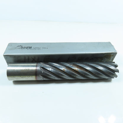 Hanita 6255 2" Roughing Square Face/End Mill 8F 2" Shank 8-1/2" LOC 11-3/4" OAL