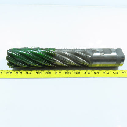 2" Roughing Square Face/End Mill 8 Flute 2" Shank 8-3/8" LOC 11-3/4" OAL