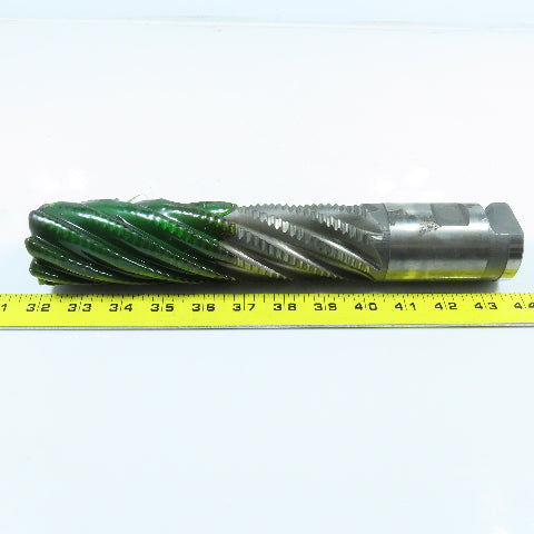 2" Roughing Square Face/End Mill 8 Flute 2" Shank 8-3/8" LOC 11-3/4" OAL