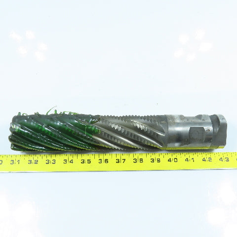 2" Roughing Square Face/End Mill 8 Flute 2" Shank 8-3/8" LOC 11-3/4" OAL
