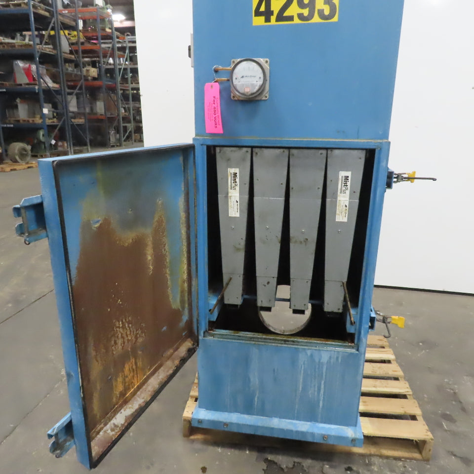 Airflow Systems MP30-STD-PG6-IA 5Hp Oil Mist Collection & Filtration Unit 3Ph