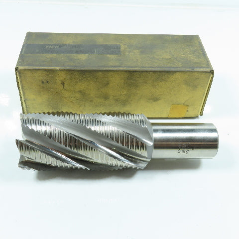 YMW 2" Roughing Square Face/End Mill 6 Flute 1-1/4" Shank 4" LOC 6-1/2" OAL