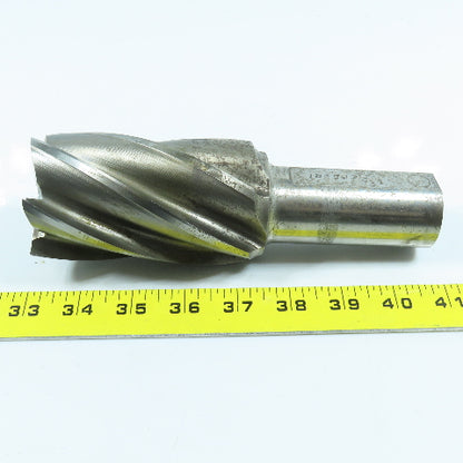 2" Square End Mill 6 Flute 1-1/2" Shank 4" LOC 7-5/8" OAL