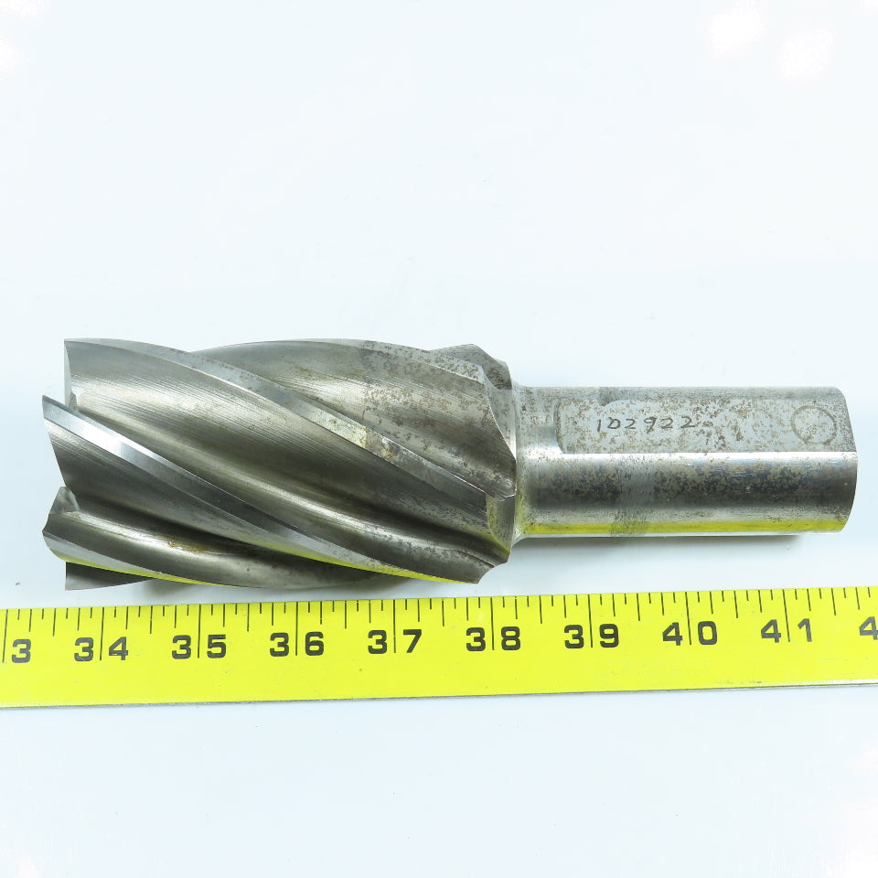 2" Square End Mill 6 Flute 1-1/2" Shank 4" LOC 7-5/8" OAL