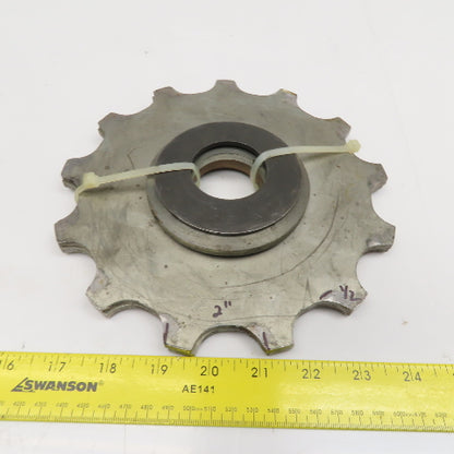 8-1/4" OD 13 Tooth Conveyor Chain Pulley EWAB Flex Chain 45mm Bushing Bore