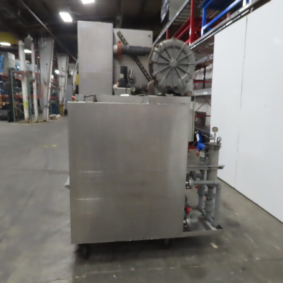 Gerref Industries Stainless Steel Automatic Parts Washer 40" Turn Table 460V 3Ph