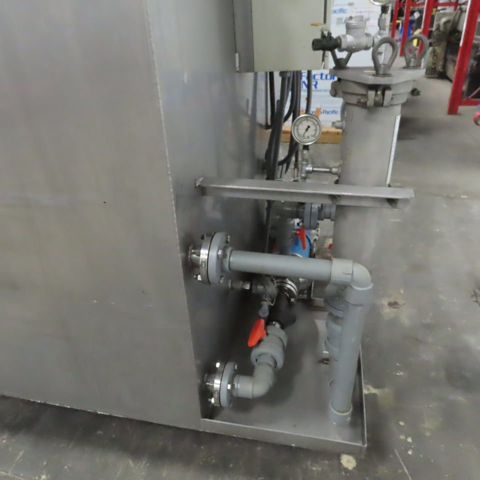 Gerref Industries Stainless Steel Automatic Parts Washer 40" Turn Table 460V 3Ph