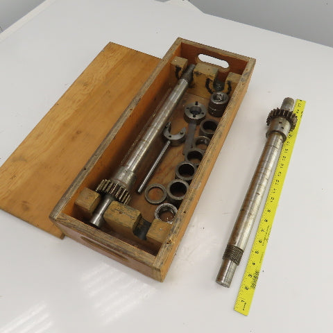 Industrial Pressure Slitter Cutter Roller Shaft Only 1-1/8" Lot Of 2