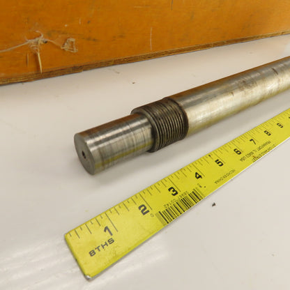 Industrial Pressure Slitter Cutter Roller Shaft Only 1-1/8" Lot Of 2