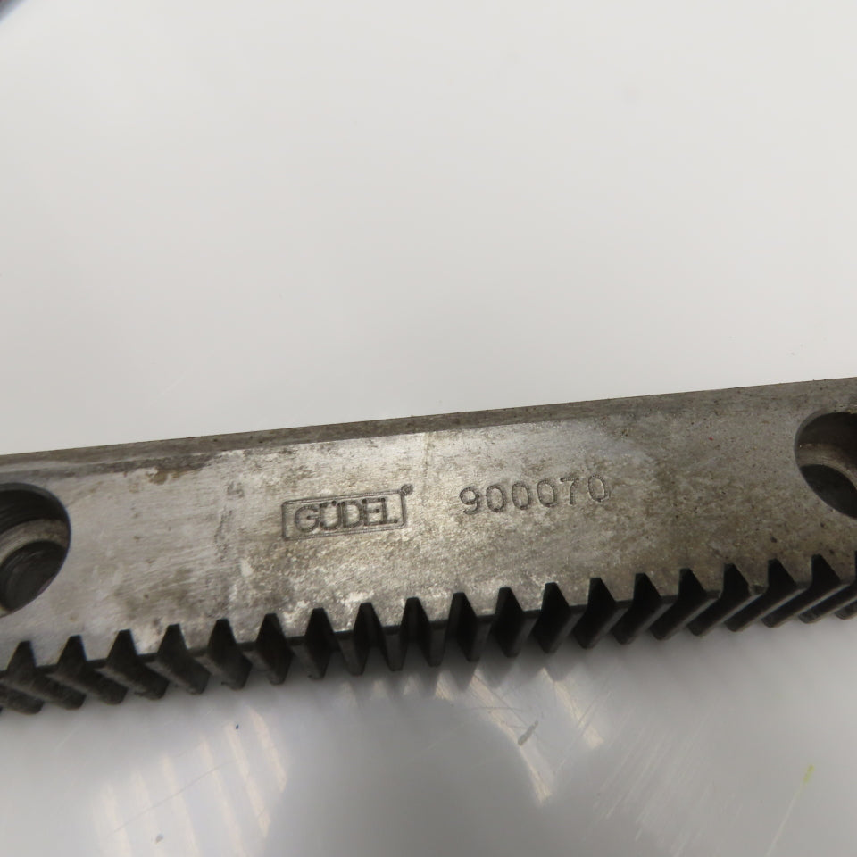 Gudel 900070 Size 20 Guideway Vee Track Type FZ 20G Pinion Gear 6TPI 40.5" OAL