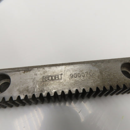 Gudel 900070 Size 20 Guideway Vee Track Type FZ 20G Pinion Gear 6TPI 40.5" OAL