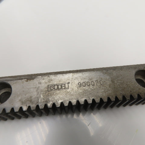 Gudel 900070 Size 20 Guideway Vee Track Type FZ 20G Pinion Gear 6TPI 40.5" OAL