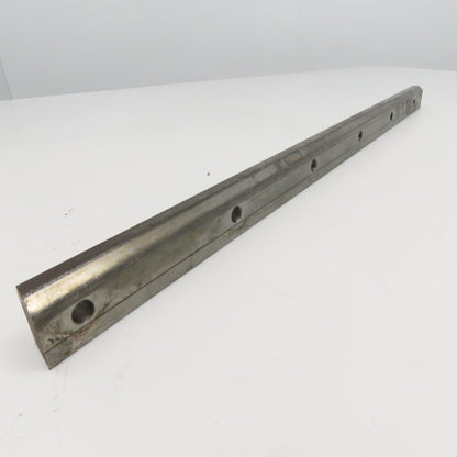 20mm Wide x 29.50mm Tall Hardened Steel Vee Track 22" OAL