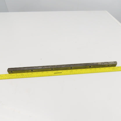 20mm Wide x 29.50mm Tall Hardened Steel Vee Track 22" OAL
