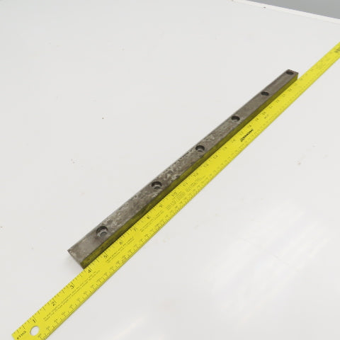 20mm Wide x 29.50mm Tall Hardened Steel Vee Track 22" OAL