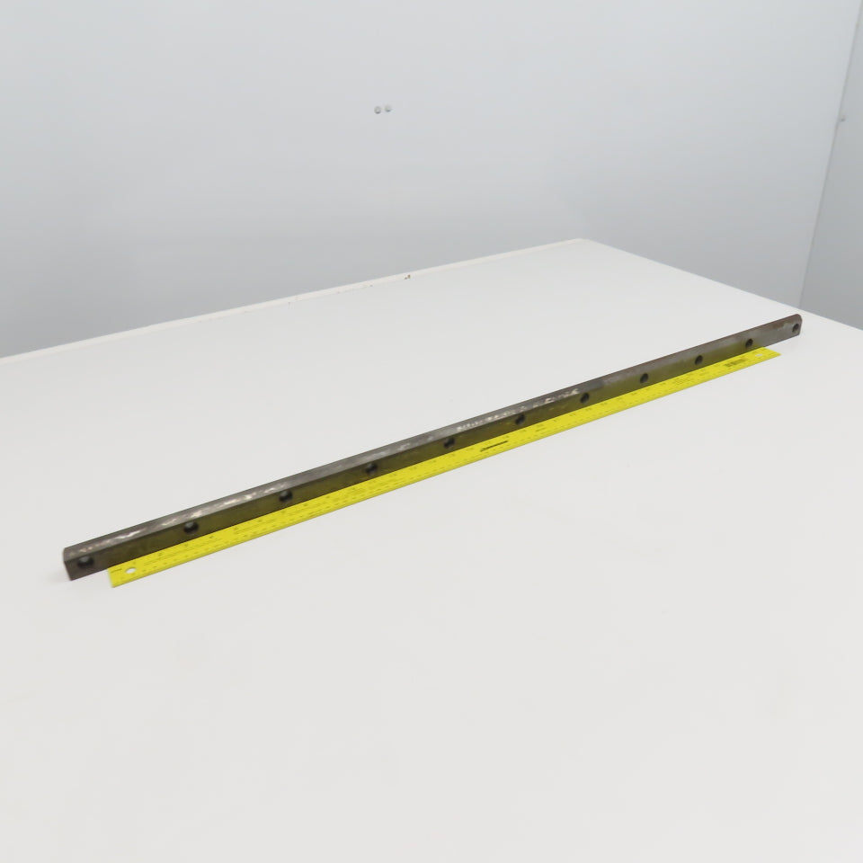 20mm Wide x 29.50mm Tall Hardened Steel Vee Track 40.5" OAL