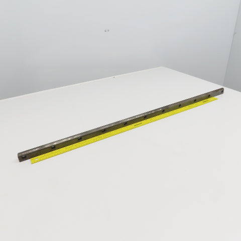 20mm Wide x 29.50mm Tall Hardened Steel Vee Track 40.5" OAL