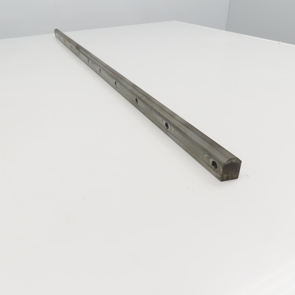 20mm Wide x 29.50mm Tall Hardened Steel Vee Track 40.5" OAL