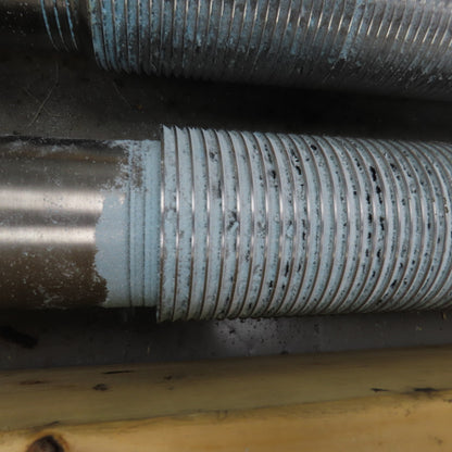 LF Fales Industrial Pressure Paper Slitter Cutter Roller 1-5/8" Shaft Lot Of 2