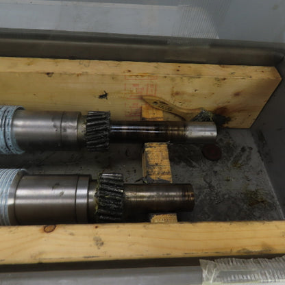 LF Fales Industrial Pressure Paper Slitter Cutter Roller 1-5/8" Shaft Lot Of 2