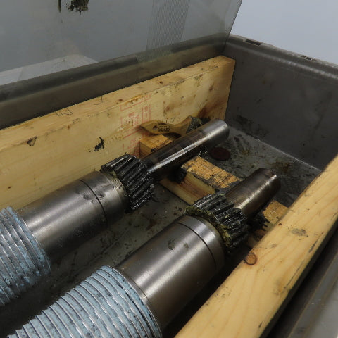 LF Fales Industrial Pressure Paper Slitter Cutter Roller 1-5/8" Shaft Lot Of 2