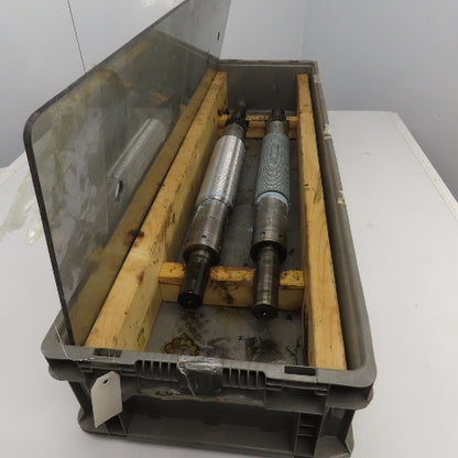 LF Fales Industrial Pressure Paper Slitter Cutter Roller 1-5/8" Shaft Lot Of 2