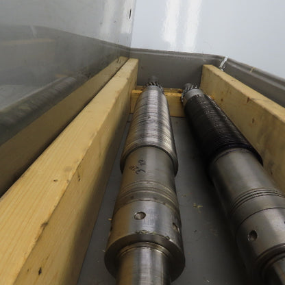 LF Fales Industrial Pressure Paper Slitter Cutter Roller 1-5/8" Shaft Lot Of 2