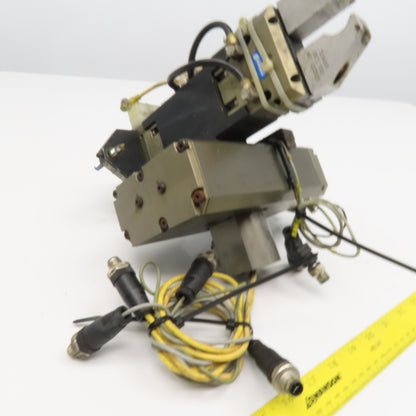 Schunk PGN 80/1 AS 370401 OSE-A40-A Pneumatic Parallel Gripper Rotary Actuator
