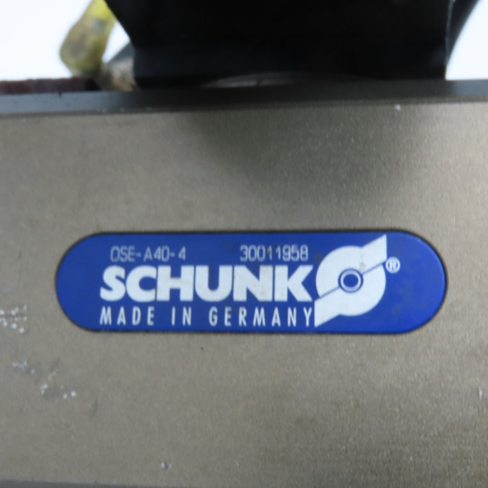 Schunk PGN 80/1 AS 370401 OSE-A40-A Pneumatic Parallel Gripper Rotary Actuator