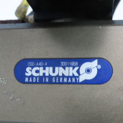 Schunk PGN 80/1 AS 370401 OSE-A40-A Pneumatic Parallel Gripper Rotary Actuator