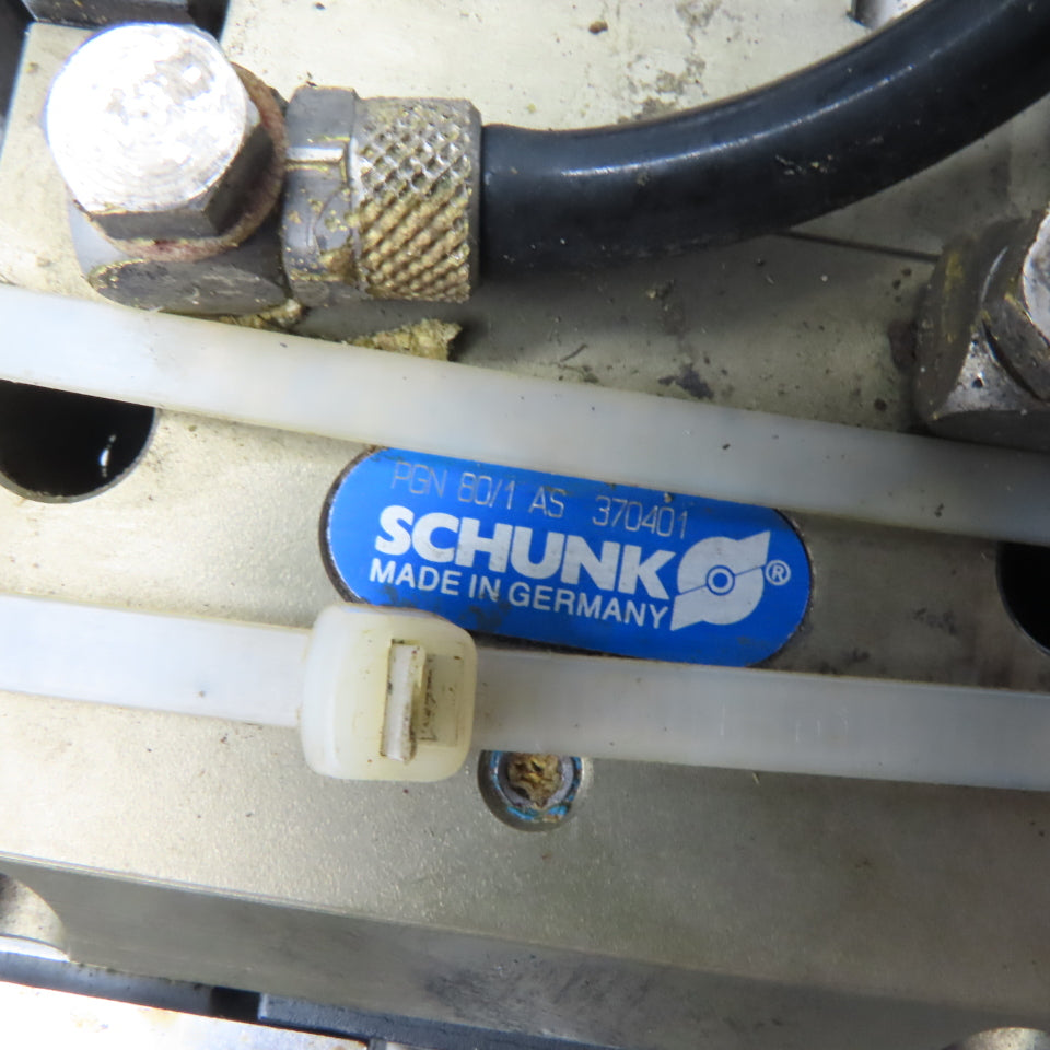 Schunk PGN 80/1 AS 370401 OSE-A40-A Pneumatic Parallel Gripper Rotary Actuator