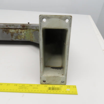 4-1/2" x 3" Steel Wireway Gutter Conduit Electrical Box Console Mount