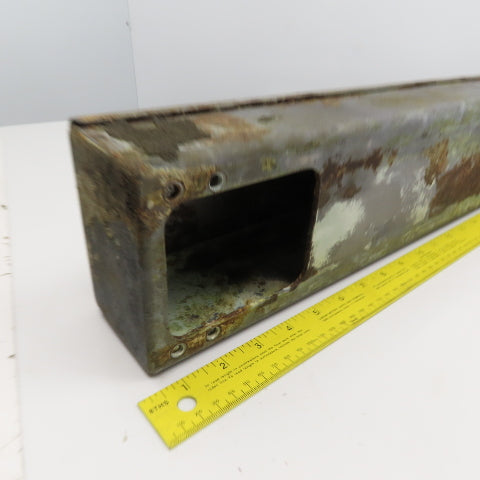 4-1/2" x 3" Steel Wireway Gutter Conduit Electrical Box Console Mount