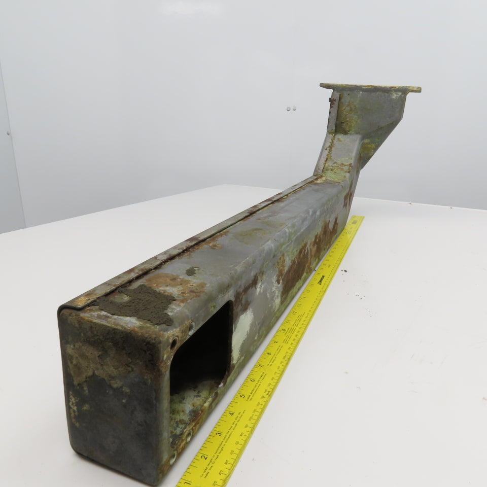 4-1/2" x 3" Steel Wireway Gutter Conduit Electrical Box Console Mount