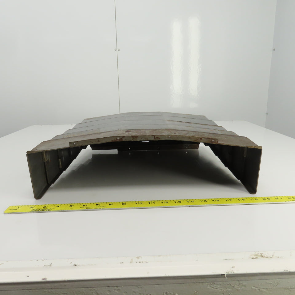 18-3/8" W Vertical Telescopic Way Cover 16-1/2" Long Extended