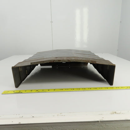 18-3/8" W Vertical Telescopic Way Cover 16-1/2" Long Extended
