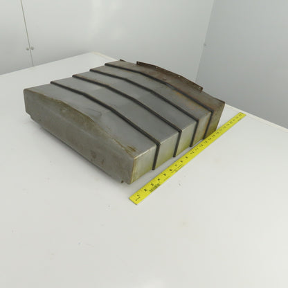18-3/8" W Vertical Telescopic Way Cover 16-1/2" Long Extended