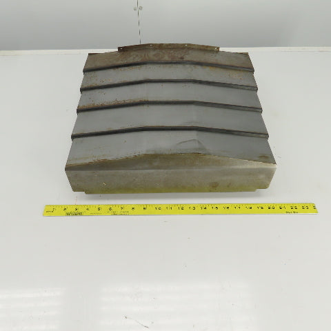 18-3/8" W Vertical Telescopic Way Cover 16-1/2" Long Extended