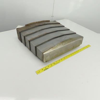18-3/8" W Vertical Telescopic Way Cover 16-1/2" Long Extended