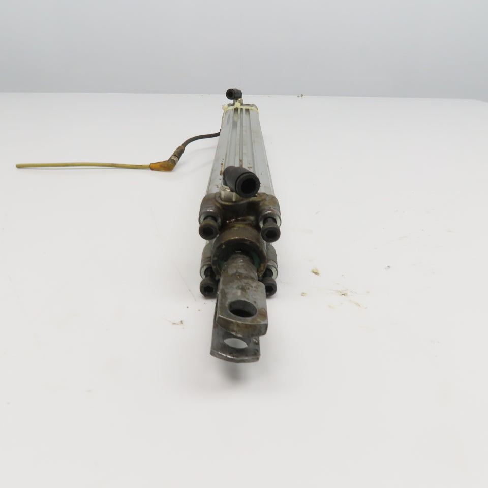 1" Bore 12" Stroke Double Acting Air Cylinder Nose Mount 12mm Rod