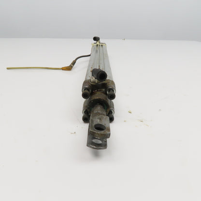1" Bore 12" Stroke Double Acting Air Cylinder Nose Mount 12mm Rod