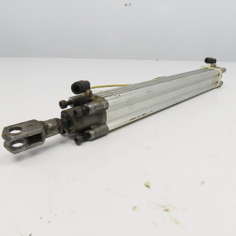 1" Bore 12" Stroke Double Acting Air Cylinder Nose Mount 12mm Rod