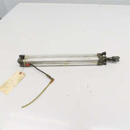 1" Bore 12" Stroke Double Acting Air Cylinder Nose Mount 12mm Rod