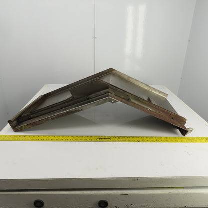 Hennig 06106 36" W Vertical Telescopic Way Cover 3 Fold