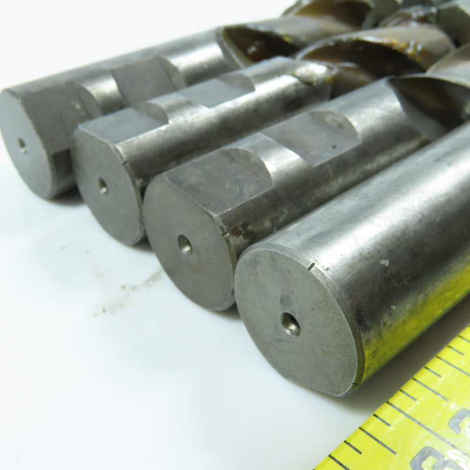 Misc. Square End Mill 2 Flute 1" Shank Various Dia. Lot of 8