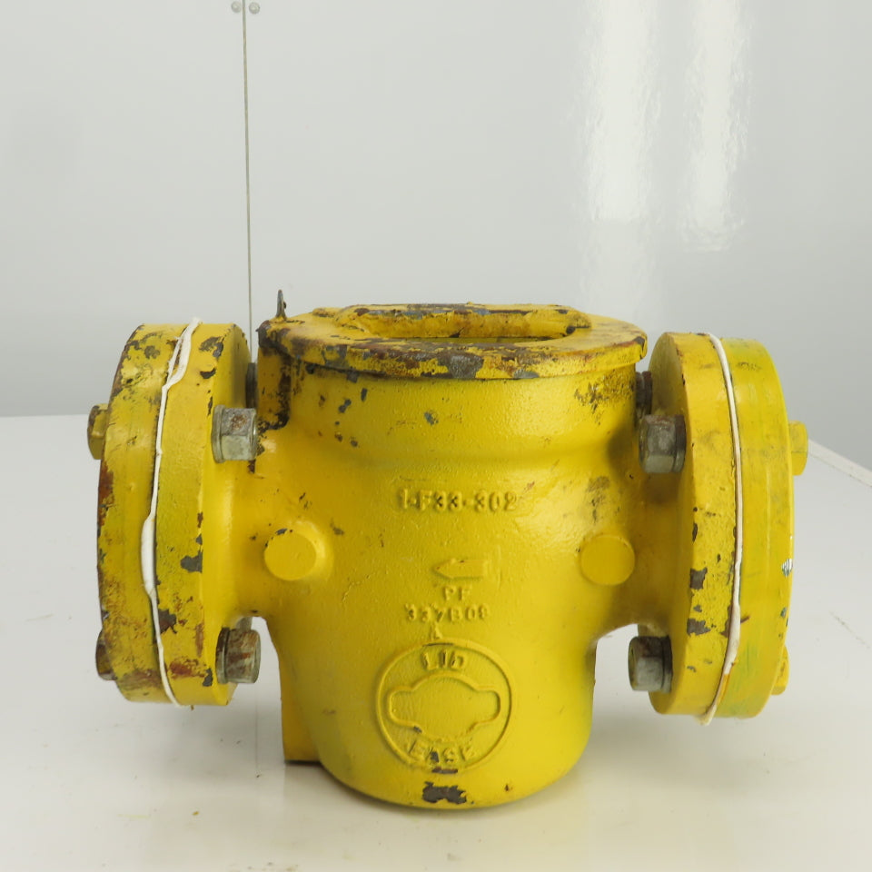 Viking Pump F-1030-FIRN 3" NPT Cast Iron Lid-Ease-Strainer W/Mesh 200GPM 125PSI